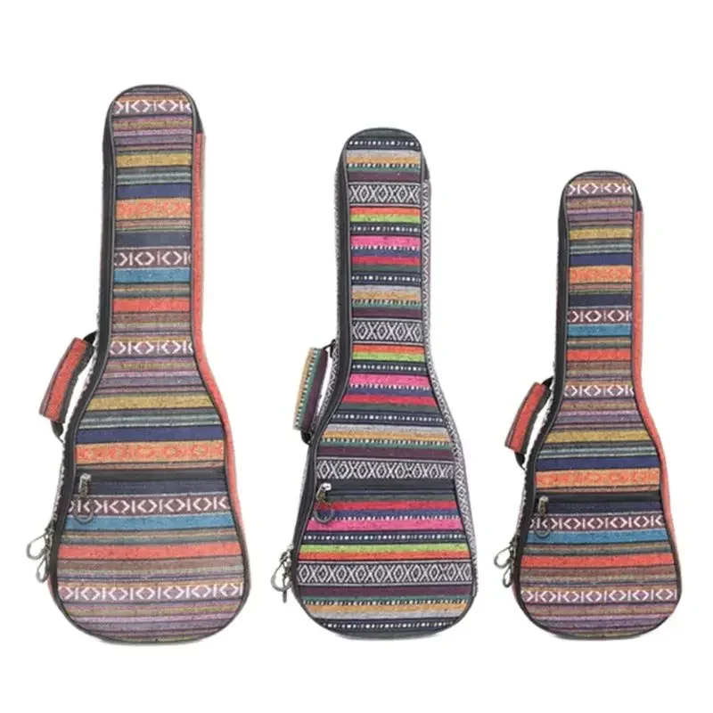 30 Inch Thicken Cotton Pad Comfortable Ukulele Bag Durable Material Pearl Cotton Waterproof Ukulele Case Backpack Shoulder Bag