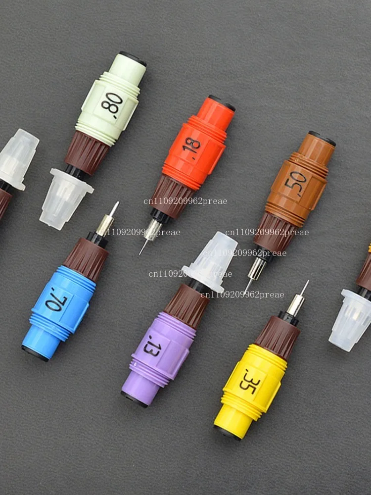 For Rotring Ornate German Isograph Syringe Pen 0.2/0.3mm Professional Drawing Pen for Hand-drawing, Engineer Design Art Students