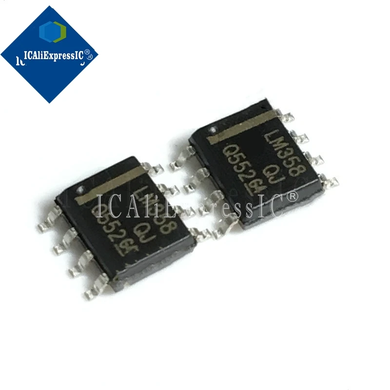 10pcs/lot LM358 LM358DR SOP8 Operational Amplifiers-Op Amps Dual Low new original In Stock