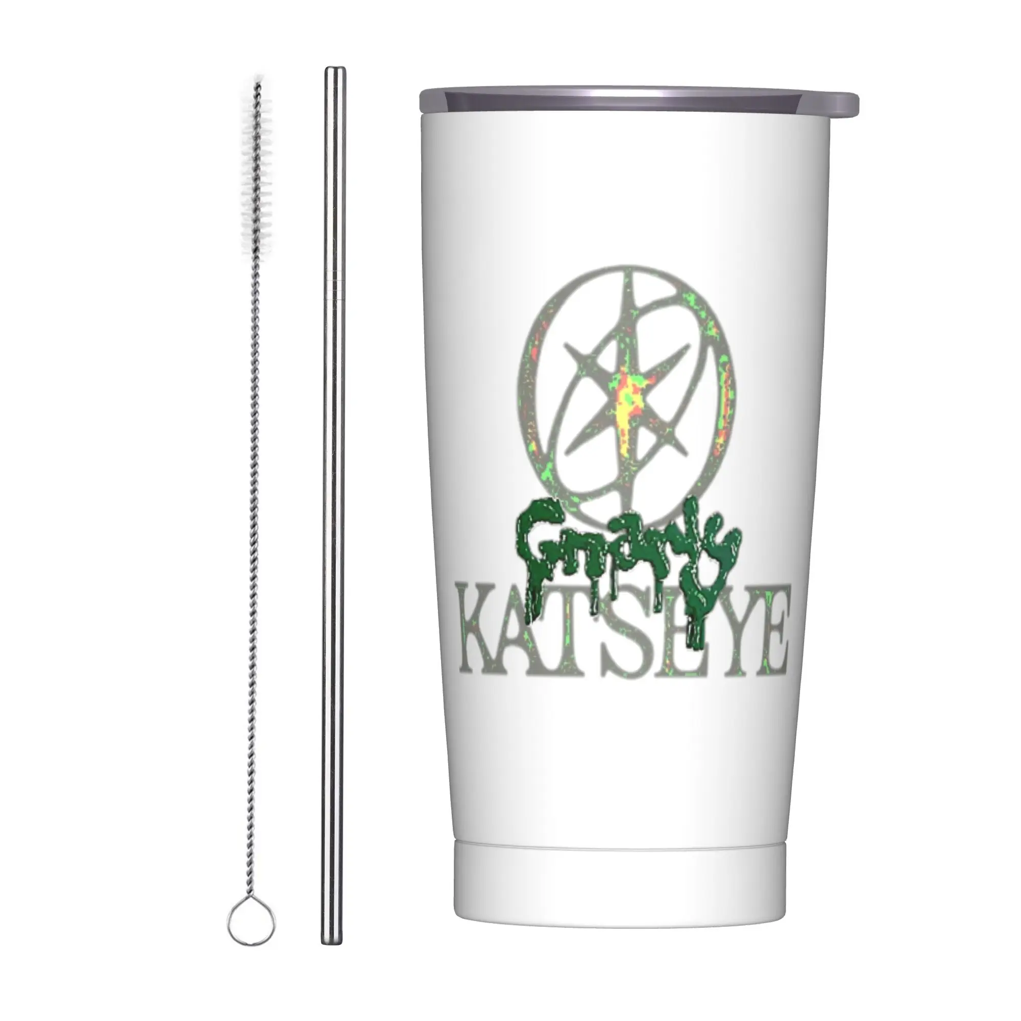 

Stainless Steel Tumbler Katseye Gnarly Thermal Cups Insulated Cold and Hot Car Mugs Camping Water Bottle