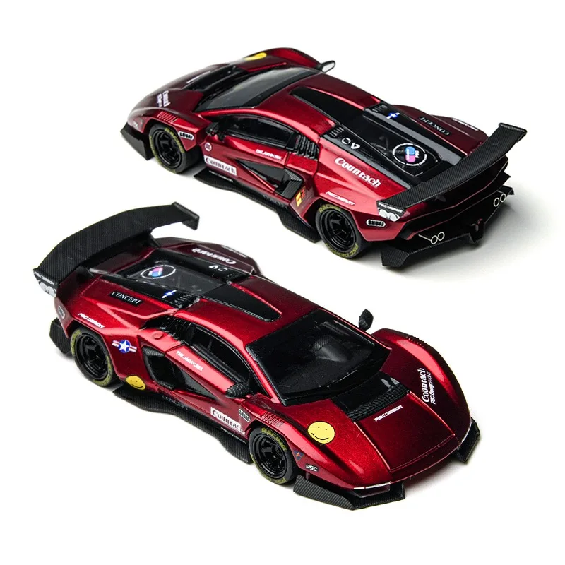 Supercar 1:64 TM, modello di auto in lega pressata, adolescenti che giocano con, decorazione per adulti, regalo di compleanno per bambini.
