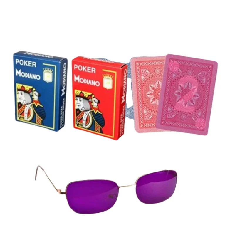 

Modiano Cristallo Marked Cards and Infrared Glasses Set