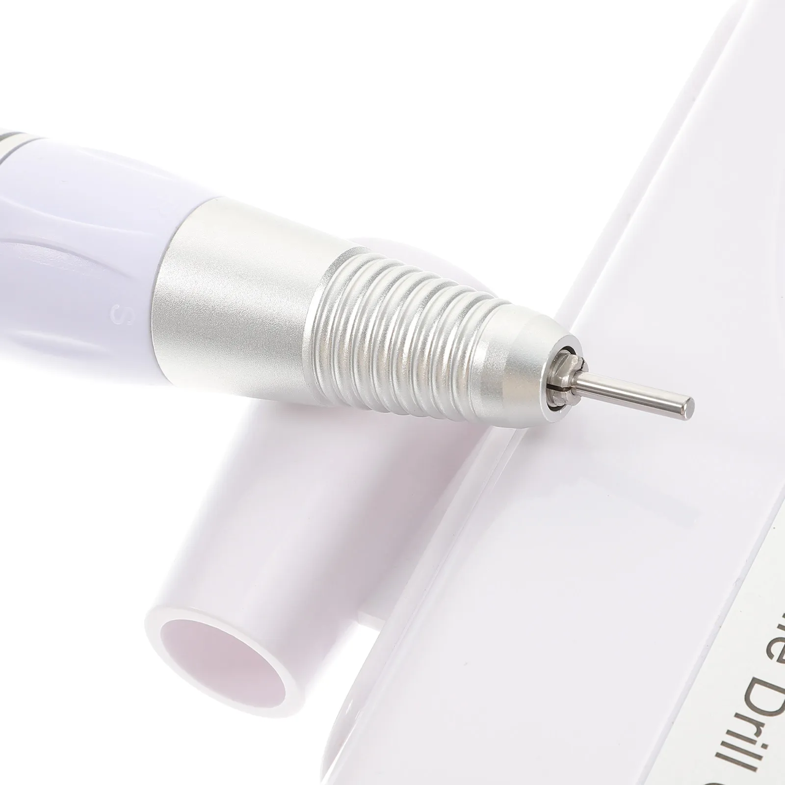 Kit di Strumenti per Unghie con Trapano Elettrico Bianco per Manicure e Lucidatura