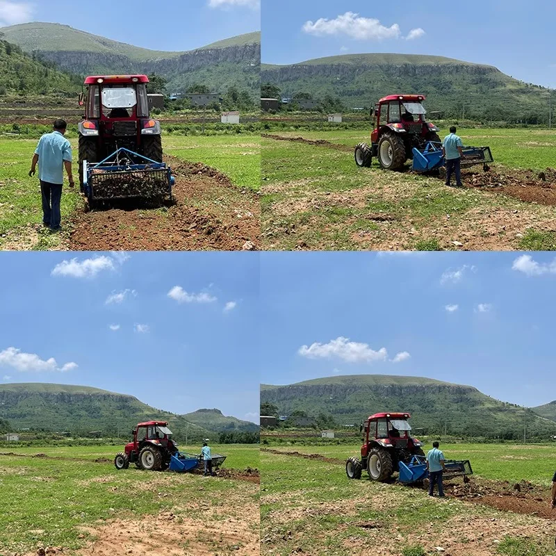 High Quality Stone Picker Machine | Tractor Mounted Stone Collector Machine for Farm at Low Price view 6