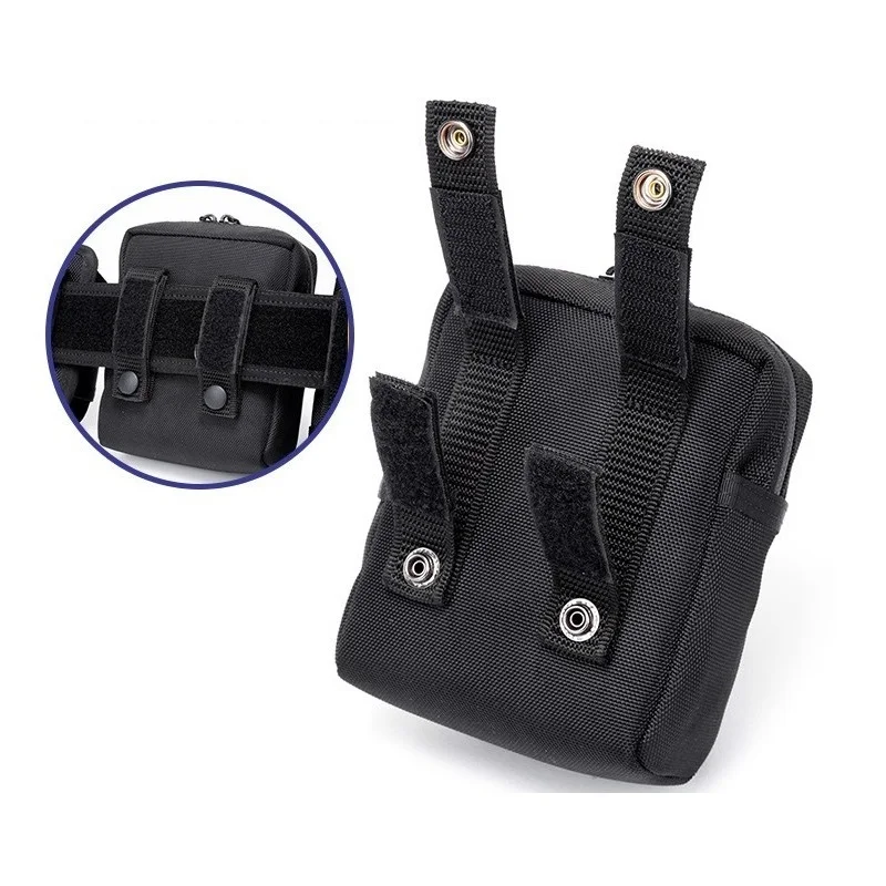 1680D Nylon Duty Belt Gadget Pouch Police Law Enforcement Security Officer Work EDC Small Tool Waist Bag Outdoor Phone Gear Pack