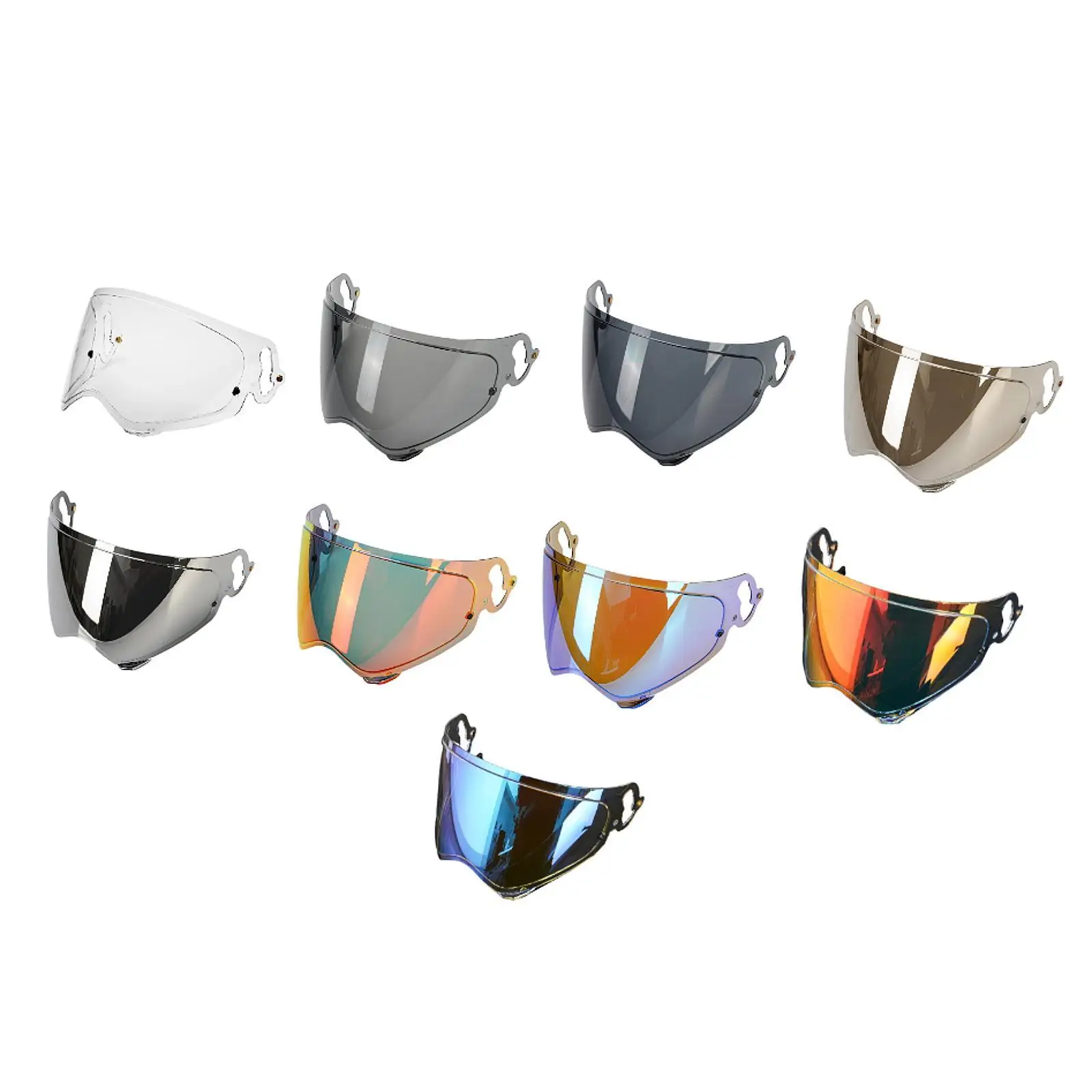 Motorradhelm-Visierlinse, praktischer, trendiger Motorrad-Windschutz für Tour x5 für Zubehör, Outdoor-Motorradfahren, Reiten