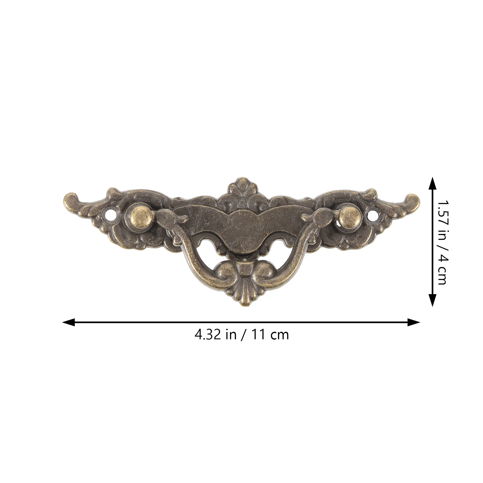 2 قطعة مقابض للخزانة الزخرفية خمر درج يسحب لخزانة الملابس أثاث المطبخ مضمد مقابض وأُكر