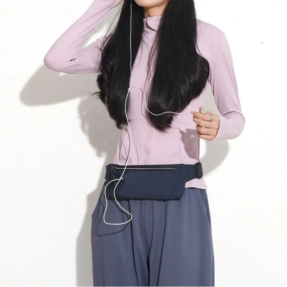 

Waterproof Running Waist Bag Lightweight Adjustable Running Phone Waist Bag Invisible Portable Sports Belt Pouch