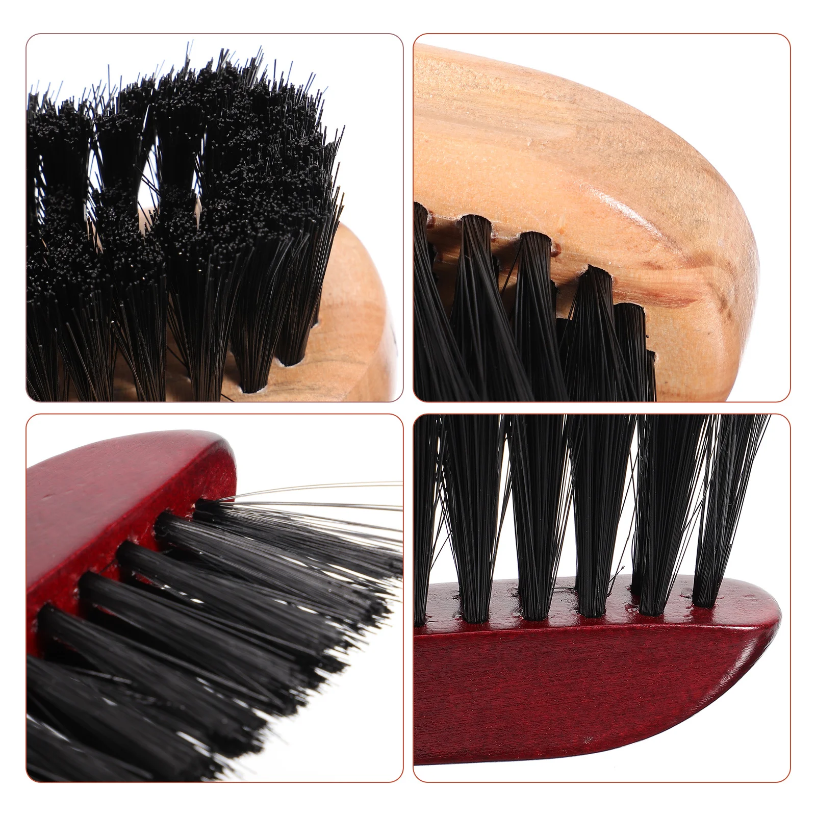 

2Pcs Billiards Cleaning Brush Set Wooden Pool Table Sweeper Dual Length Bristles Rail Cleaner Pool Table Accessory