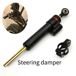 Adjustable Electric Scooter Steering Damper for Dualtron Thunder CNC Aluminum Alloy Stabilizer Shock Absorber Accessories