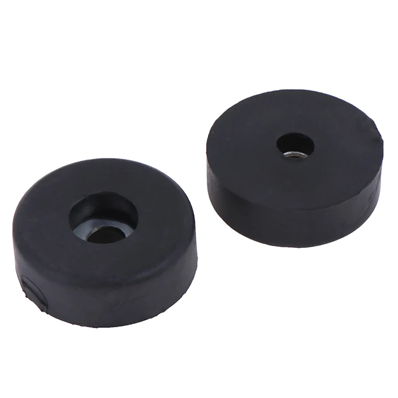 ~* New Sale 4Pcs Plastic Bumpers Embedded Washer Feet Pad Instrument Holder 30x10mm