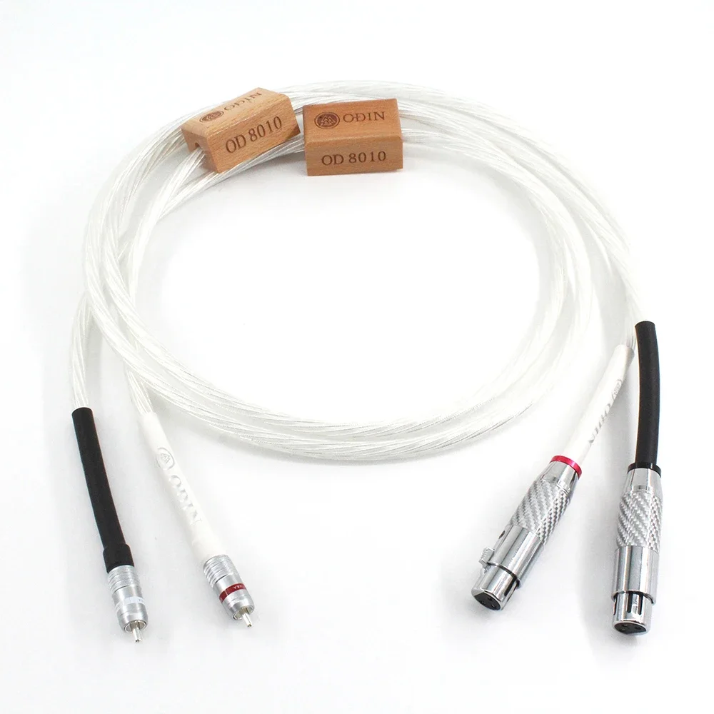 Высокое качество 7N XLR «папа-мама» HIFI соединительный кабель сигнальный кабель Fever сбалансированный кабель усилителя компакт-дисков