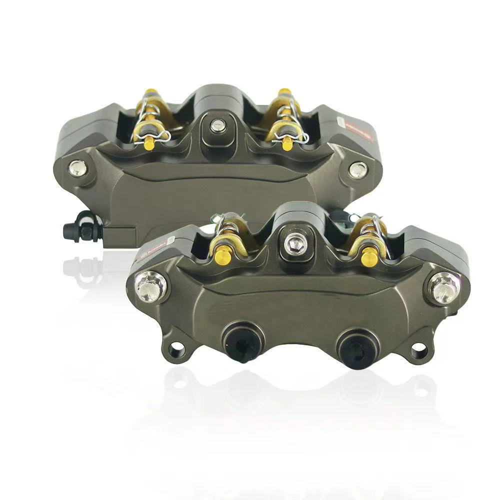 

108-миллиметровый монтажный суппорт дискового тормоза мотоцикла, 4 поршня для Yamaha Kawasaki Suzuki Dirt Bike, модификация RPM Frando Adelin