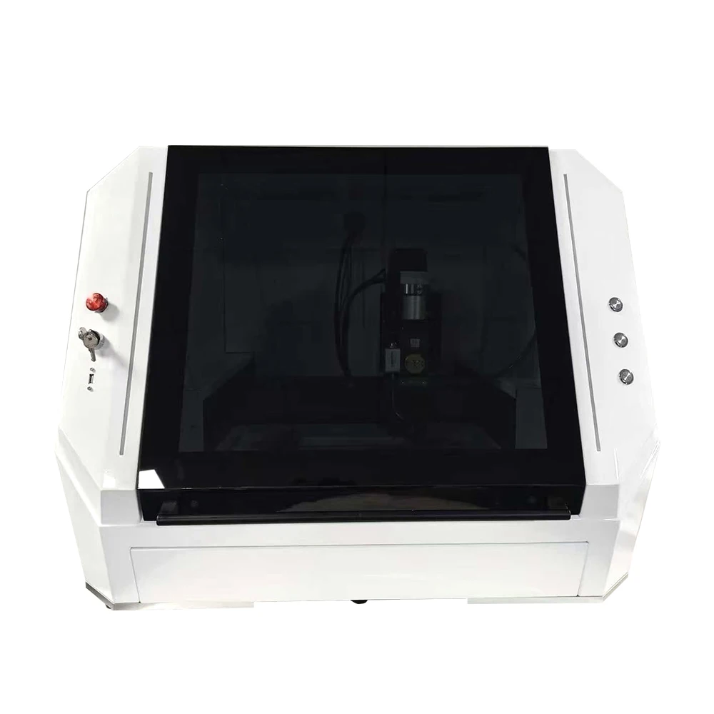 Enclosed Mini Fiber Laser Marker – High-Precision Personalization for Wedding Bands & Silver Jewelry