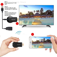 4K 1080P M2 Plus Wireless WiFi Display HDMI-Compatible TV Dongle Receiver For DLNA Airplay Miracast For AnyCast For IOS
