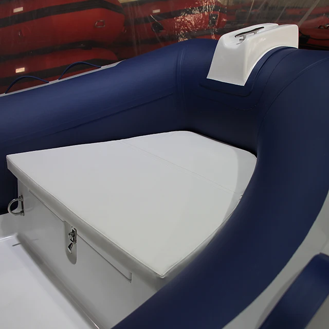 Rib-390 High-speed Luxury Rescue Fiberglass V-Hull Inflatable Yacht Tender