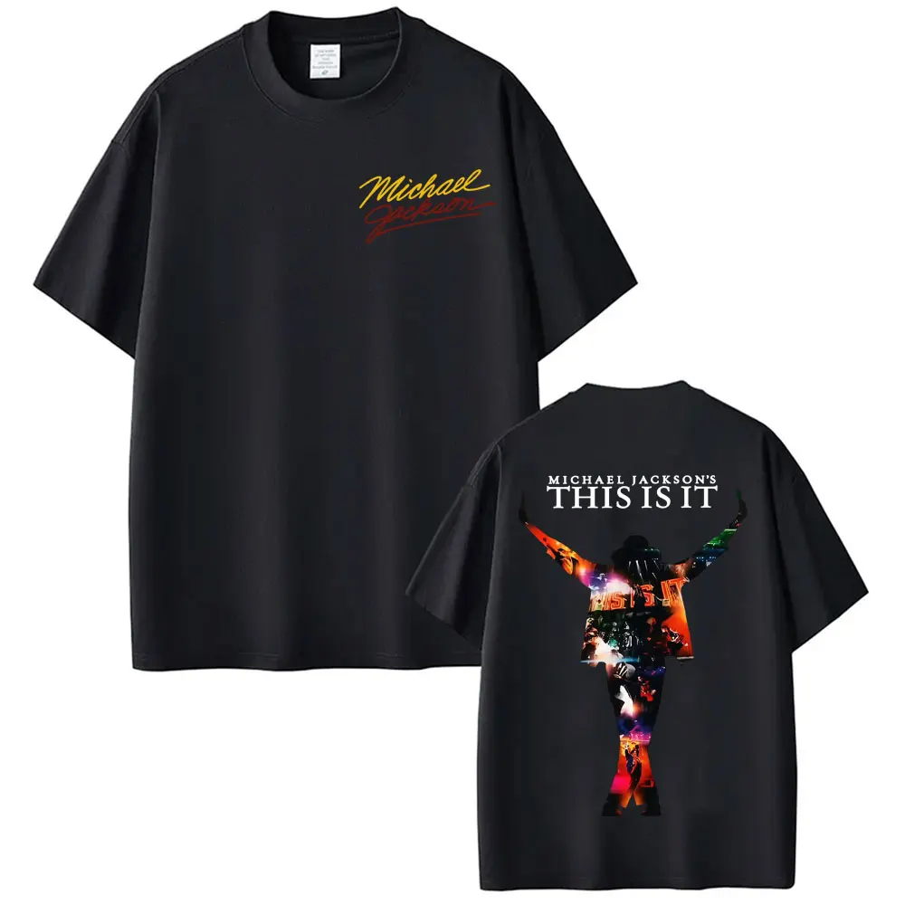 Футболка с принтом King of Pop Michael Jackson 