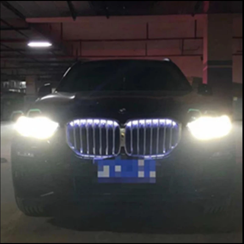 

Car styling Middle grille for BMW X5 X7 G05 G07 2020 2021 2022 LED plastic front bumper grill Auto Center Grille vertical bar