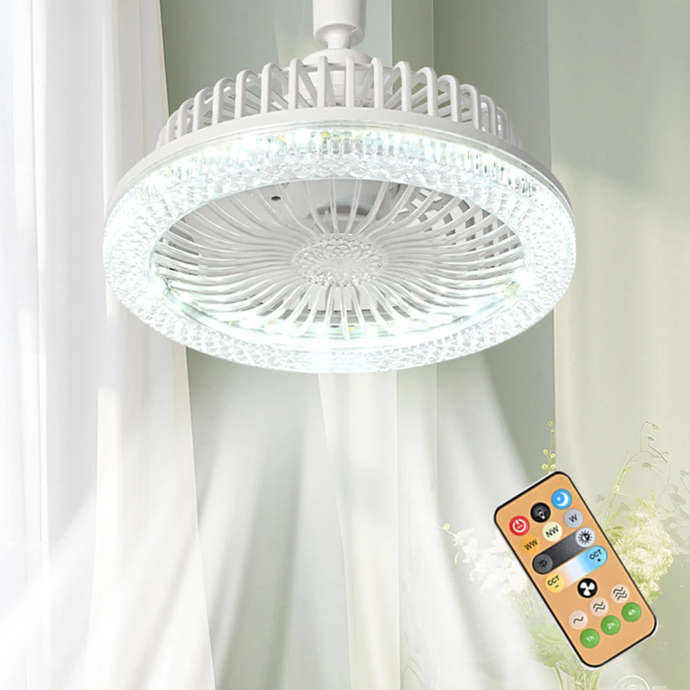 Ceiling Fan with Lights and Remote 3 Speeds Dimmable Modern Ceiling Fan for Bedroom Kitchen Living Room