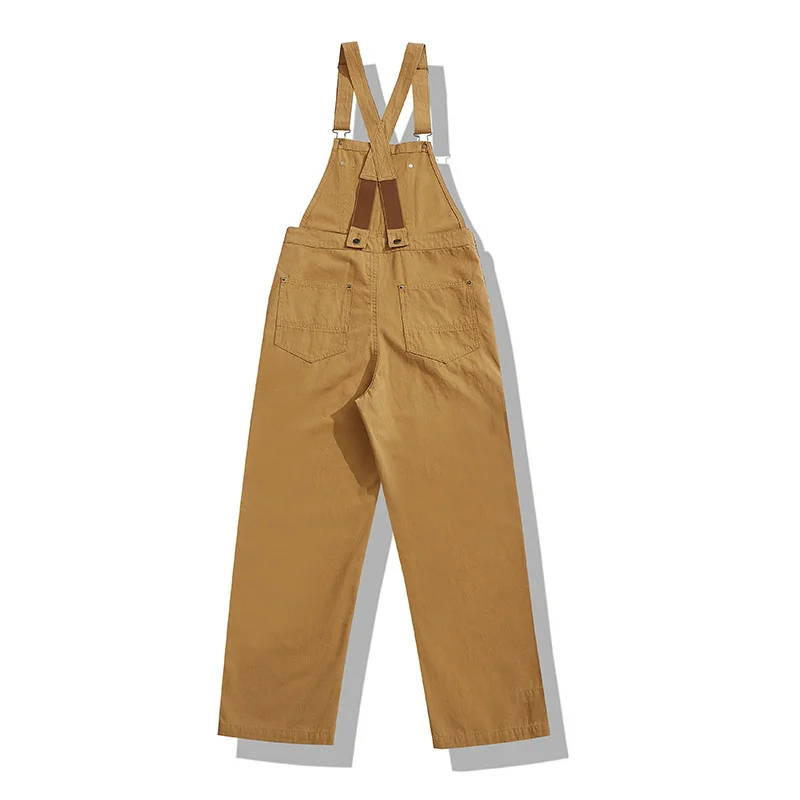 Canvas Autumn Okonkwo Overalls Suspenders Men's Women's AMI Jumpsuit Outdoor Working Labor Cargo Trousers Tooling Climbing Pants