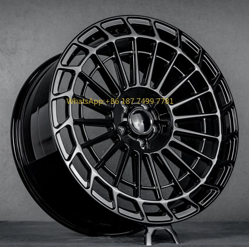 

Factory Lightweight 18 19 20 21 Inch Forged Alloy Wheel Hub 5x112 for W166 W204 W205 W206 C200 C250 Gloss Black