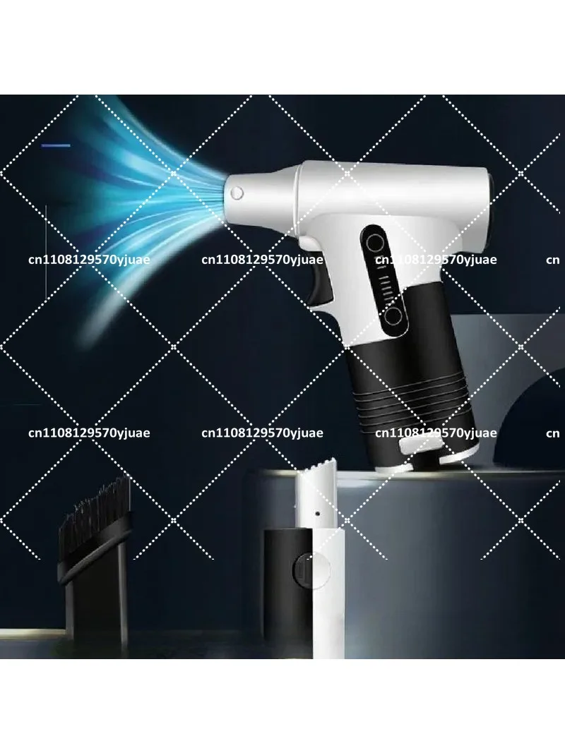 High Speed 130000 RPM Turbo Fan, Portable Handheld with Blow & Suction, Outdoor Camping Fan