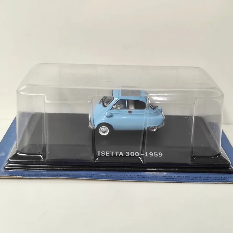 

IXO Diecast 1:43 Scale ISETTA 300 1959 Alloy Simulation Car Model Collection Decoration Boy Gift Toy Static Display
