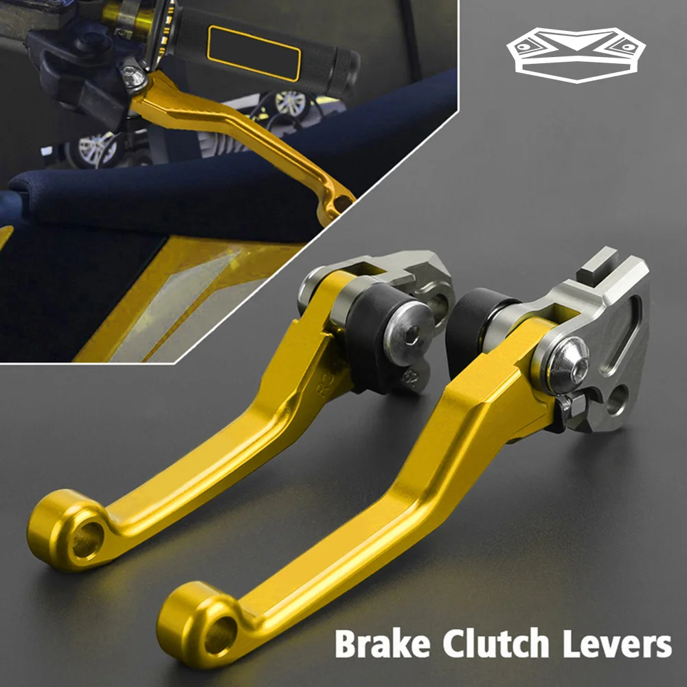 RM-250 1996 1997 1998 1999 2000 2001 2002 2003 2004 2005 2006 2007 2008 Motocross CNC Pivot Brake Clutch Levers For Suzuki RM250