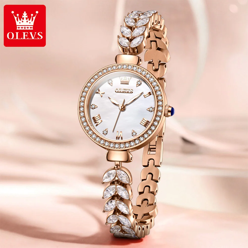 Rose gold white