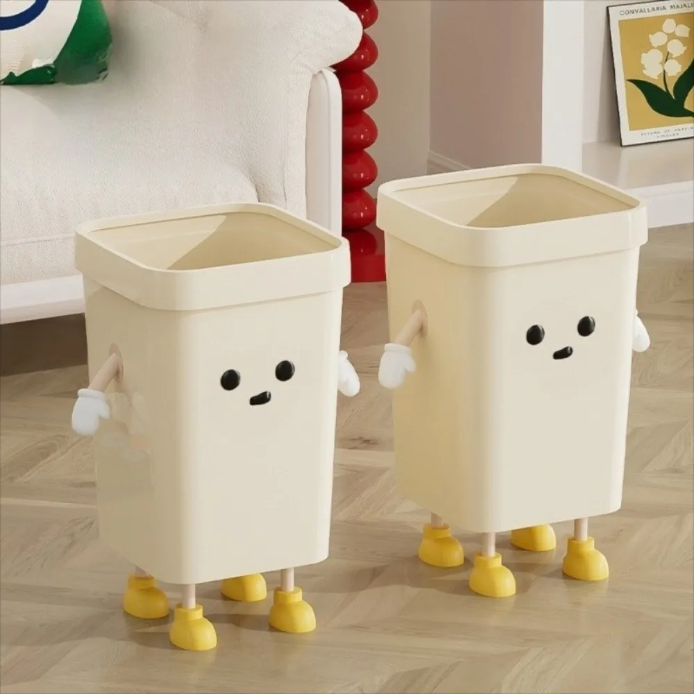 פח אשפה מרובע בעל קיבולת גדולה