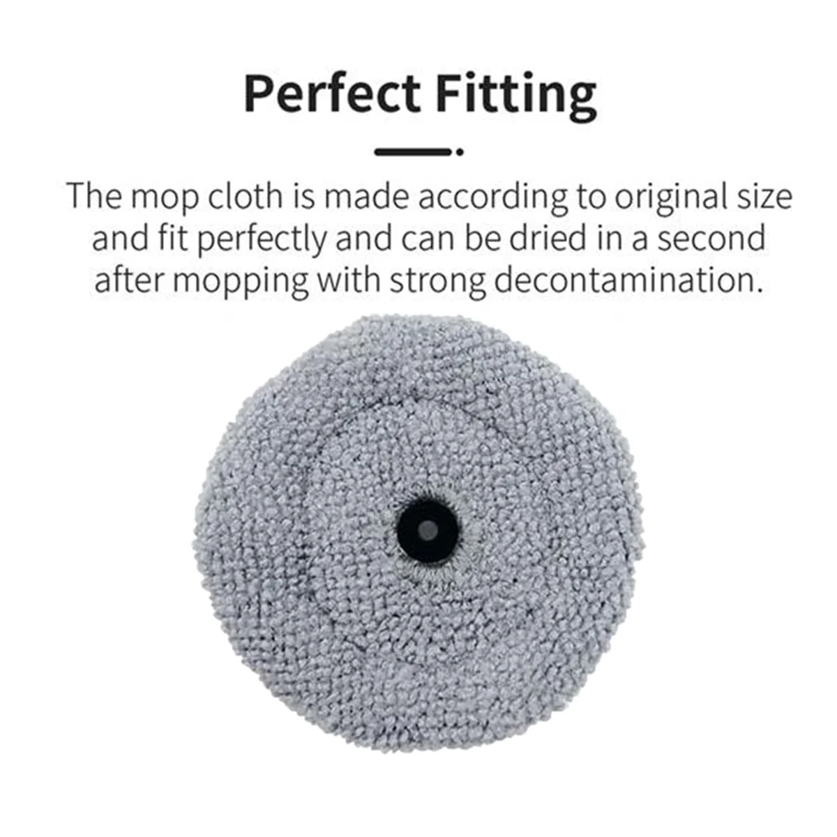 Vadrouille ronde pour aspirateur robot S8 MaxV Ultra G20s, pièces de rédivision, chiffon de livres lavables, Earths, 12 pièces