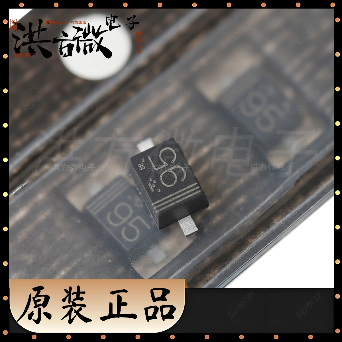 UDZVTE-1724B 마킹 95 새 정품 전압 조정기 다이오드 독립형 24V 100nA@19V SOD-323FL SC90A 24V 200MW UMD2 다이오드 제너