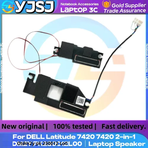 Nuevo altavoz Original y genuino para ordenador portátil DELL Latitude 7420 Latitude 7420 altavoz incorporado 2 en 1 TDM2Y 0TDM2Y PK 230012 L00
