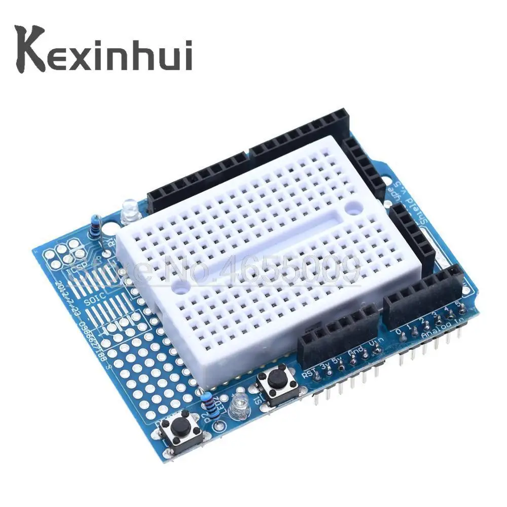 Плата расширения для прототипа UNO Proto с детской мини-печатной платой для ARDUINO UNO