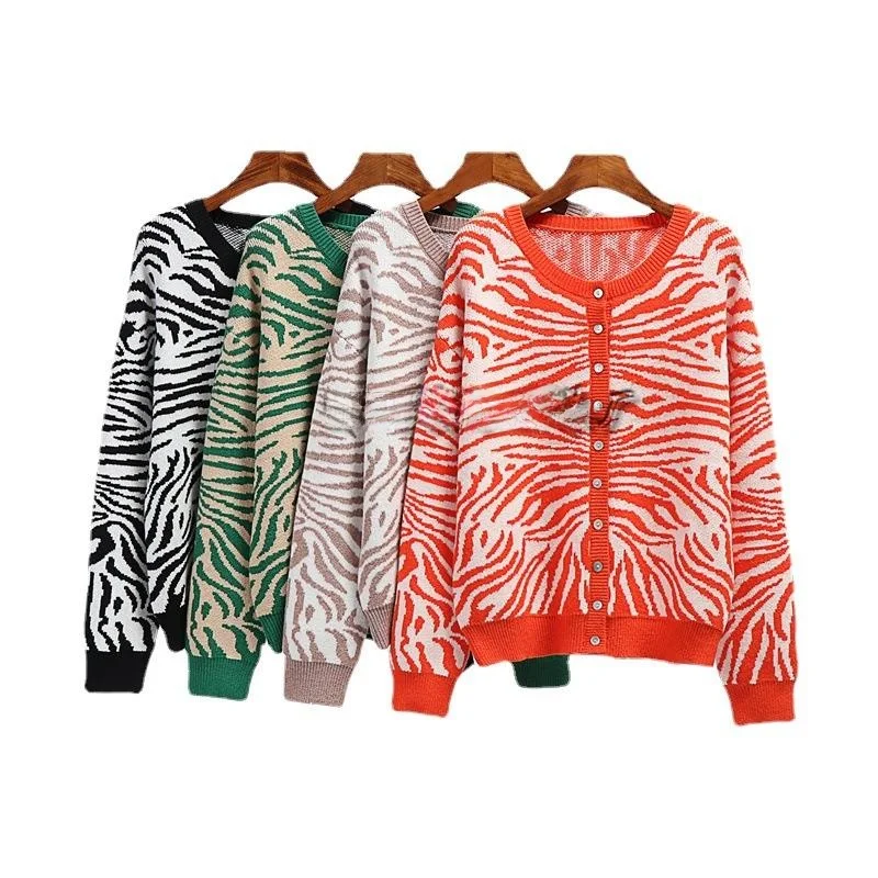 

Women's Knitted Open Cardigan round Ne Long Sve Autumn Winter Faion Outerwear Comfortable Soft Material