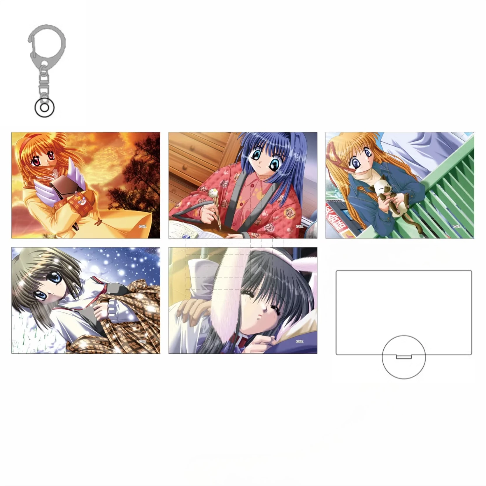 Игра Minase Nayuki Sawatari Makoto Kawasumi Mai Tsukimiya Ayu акриловая фигурка-подставка кукла аниме брелок модель игрушка для косплея в подарок