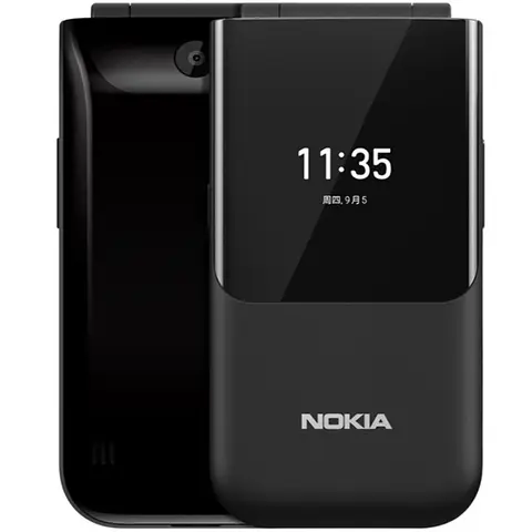 Nokia 2720 4G Flip Spare Phone 2SIM 2.8-inch 3.5mm WiFi MP3/MP4 1500mAh Bluetooth Snapdragon Nokia2720 Used Phone Unlock
