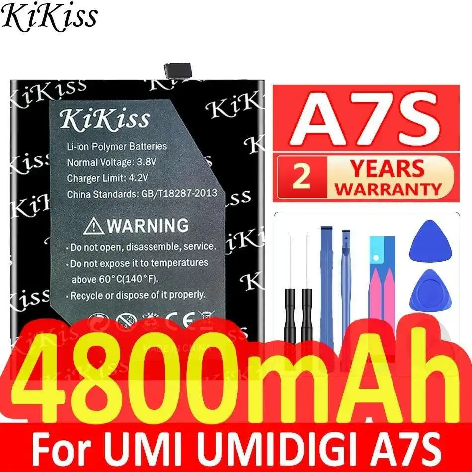 

Lightweight High Compatibility For Umi Umidigi A7S 4800mAh Mobile Phone Battery