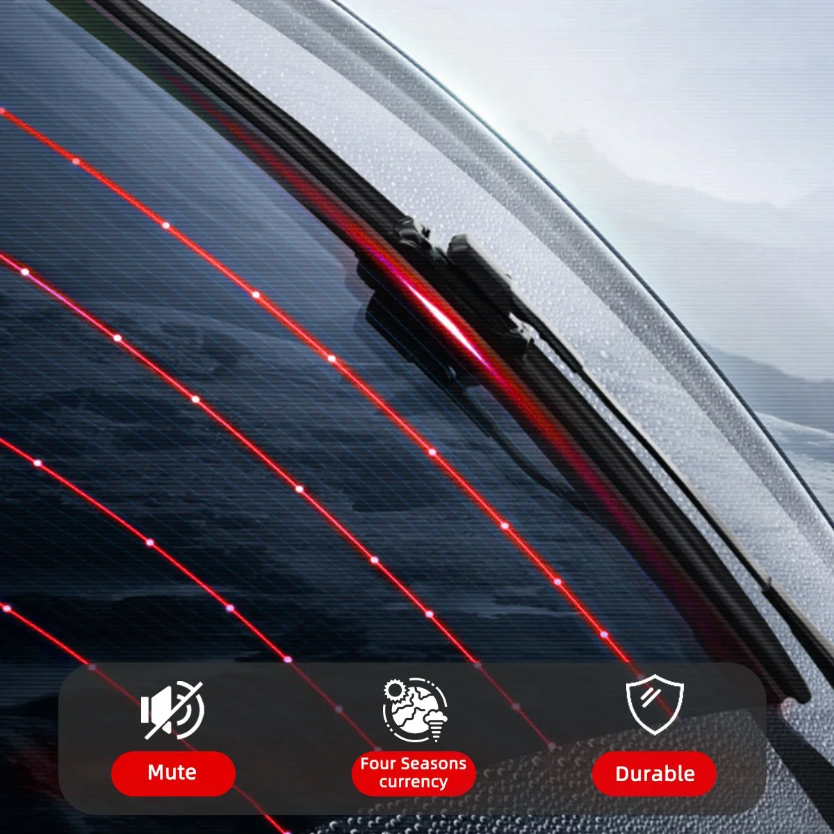 Car Windshield Wiper Suitable For VW Caddy MK2 MK3 MK4 MK5 1995-2023 Windshield Window Accessories 2000 2004 2007 2015 2017 2021 view 2