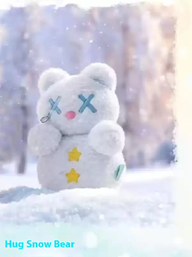 

Поиск единорога Shinwoo The Cold Hug Series Слепая коробка Новогодний подарок 2025 Подарок Медведь Зима День рождения Новый год