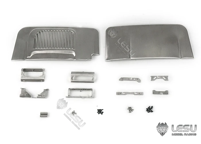 LESU 1/14 LKW-Simulationsmodell, schweres Abschleppgerät, Spoiler, Tamiya-Modifizierungsmodell, Auto G-6194 – Detail 2
