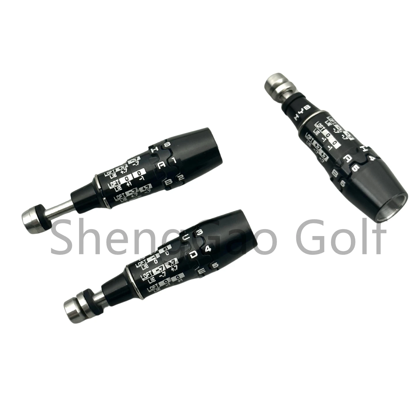 Golf Shaft Adapter Sleeve Replacement Fit DS Adapt Series Driver Fairway Wood Hybrid Club Head Tip Size 0.335、0.350、0.370