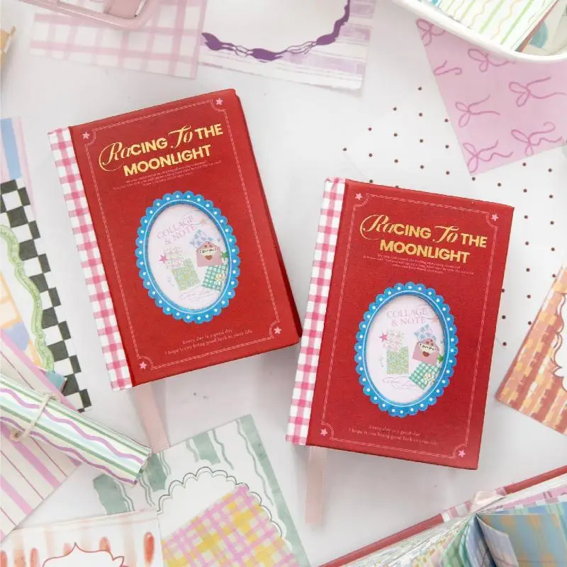 100pcs Moonlight Wish Book Series Memo Pads Exquisite Material Paper for Scrapbooking Diary Decor Collage DIY Journal Stationer