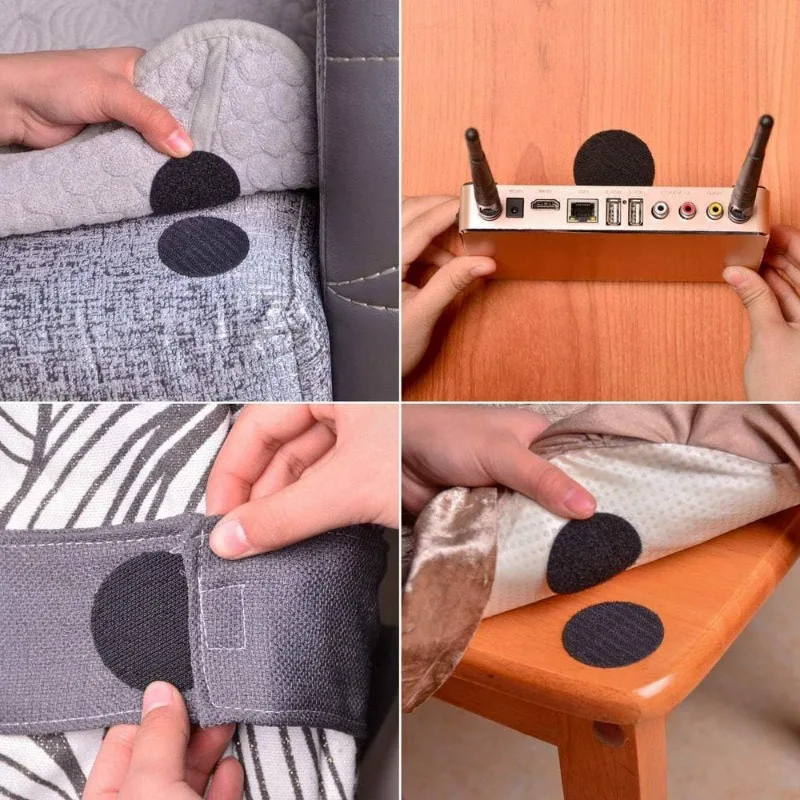 100/2 قطعة ملصقات تثبيت السجاد مزدوجة عالية اللصق سيارة بقع ثابتة سجادة ضد الإنزلاق المنزل الطابق القدم الحصير عدم الانزلاق قبضة أشرطة جديد