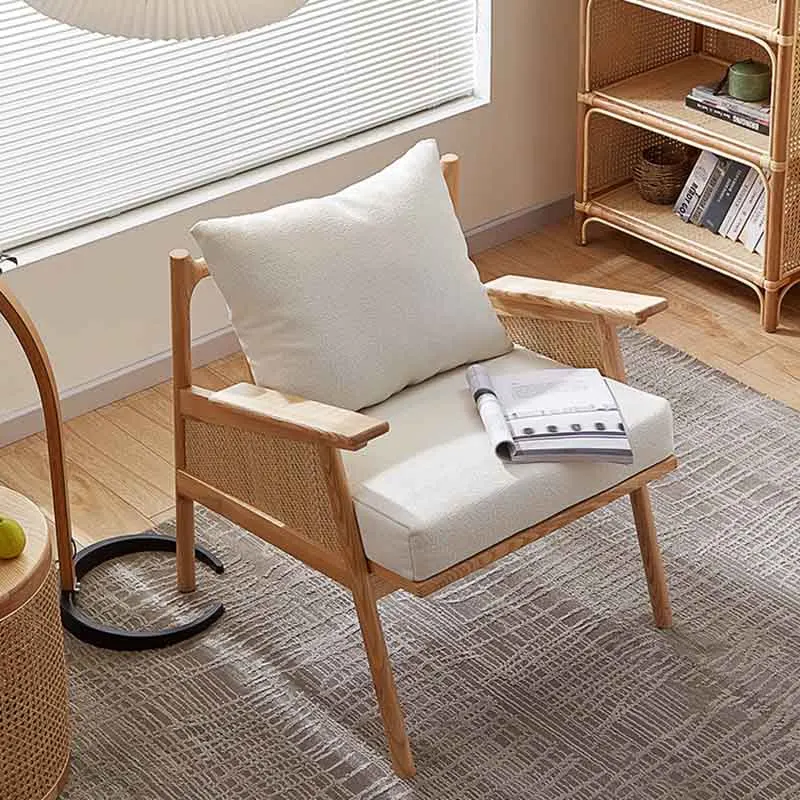 

Relax Luxury Style Chairs Support Armrest Nordic Bedroom Living Room Chairs Floor Hotel Balcony Sedie Da Soggiorno Furniture