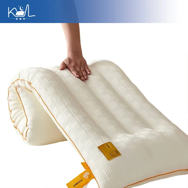 

Подушка для тела с вафельным плетением для пар, эргономичная длинная подушка для сна с поддержкой шеи, подушка для двуспальной кровати для родителей и детей