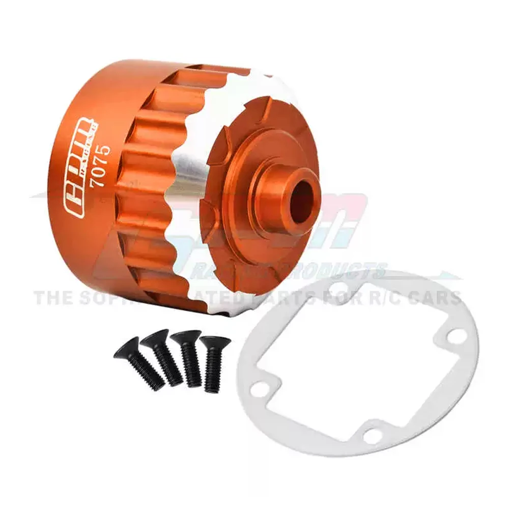 GPM for Losi 1/6 Super Baja Rey 2.0 Super Rock Rey V2 Metal Front Center Rear Differential Housing Case LOS252069 LOS257006