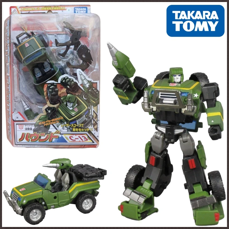 

В наличии Takara Tomy C-13 Hound модели роботов Коллекционные фигурки подарки на день рождения