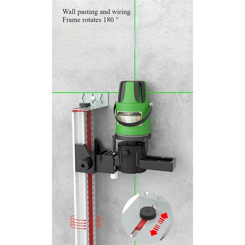 AB13-Adjustable Laser Level Bracket Laser Level Bracket For Rotating Laser Leveling Support Bracket 40Cm