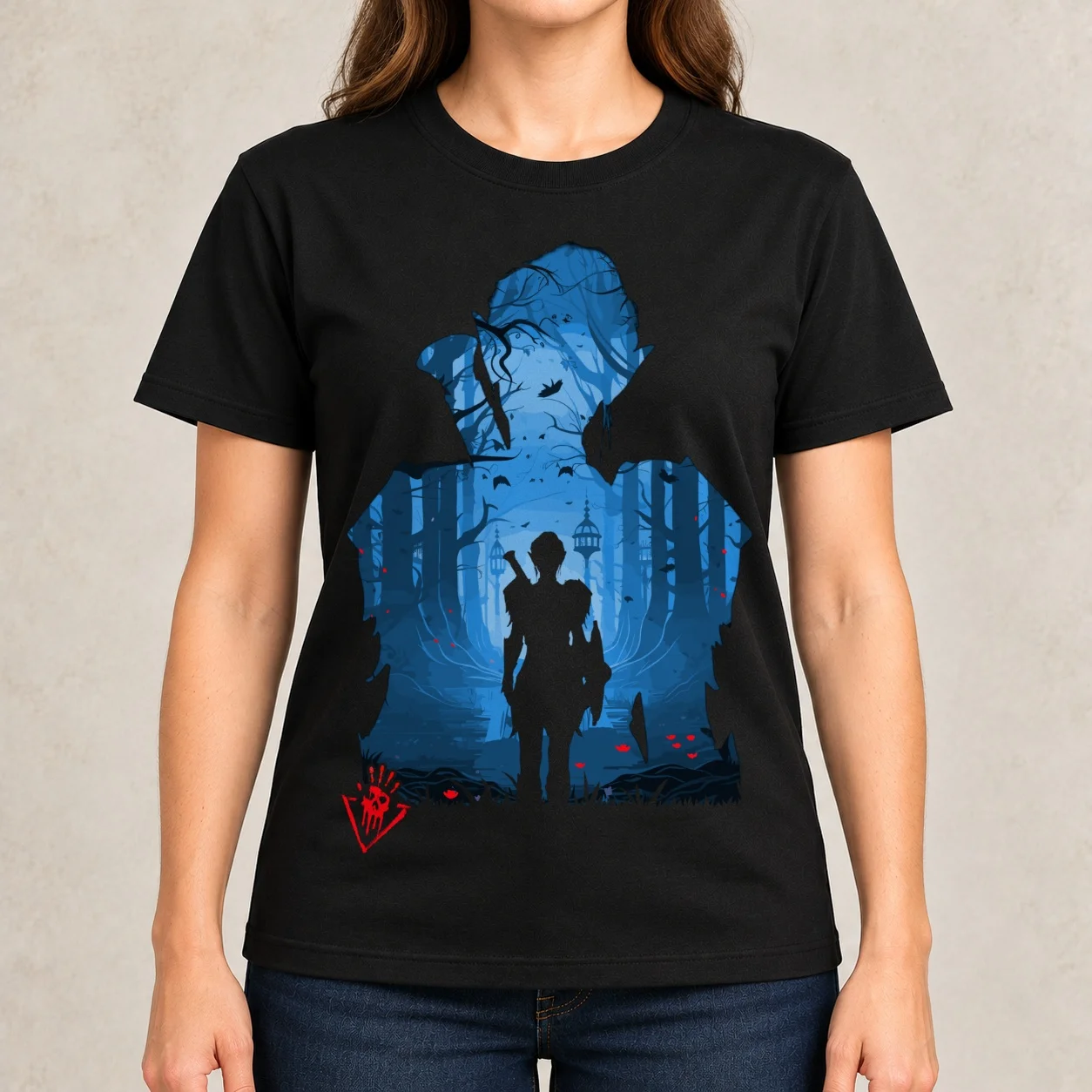 Baldurs Gate 3 - Minthara *Negative Illusion* Women T-Shirt hippie clothes quick-drying Female clothing t shirts for Women